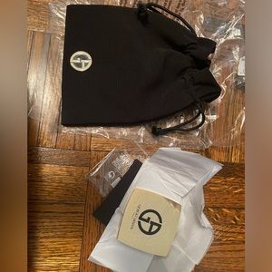 Giorgio Armani pouch and mirror